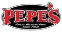 Pepes finest Mexican food logo