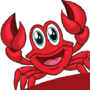Surfing Crab Pasadena logo