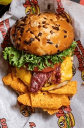 Taystee's Burgers logo
